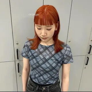 ミディアム hana _のヘアスタイル