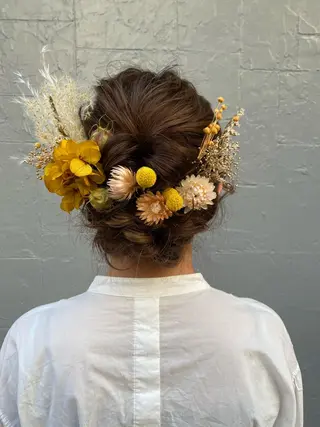 セミロング ヘアアレンジ サカグチユキナ 【tocca】のヘアスタイル