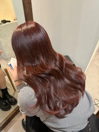 ロング カラー ayaka♡ 柔らかカラーのヘアスタイル