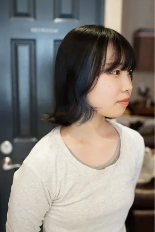 ミディアム カラー レイヤー/艶カラー /yuan⟡.·のヘアスタイル