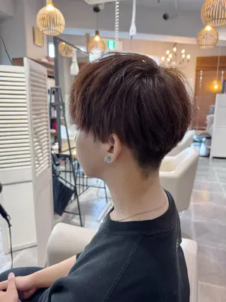 ショート Glimpse  大濠店所属・赤嶺/メンズカット メンズパーマのヘアスタイル