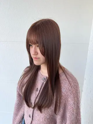 ロング りな/ツヤカラー/ 豊橋美容院のヘアスタイル