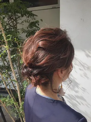 ミディアム loe 薬院本店【ロエ】所属・早稲田 千尋のヘアスタイル