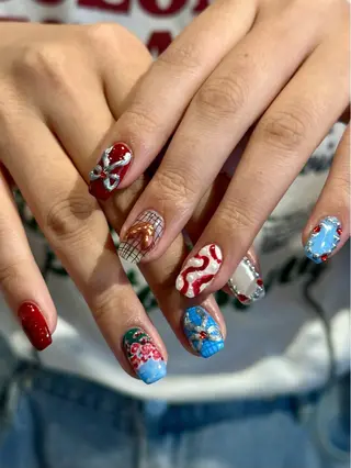 ネイル ハイトーン特化 pepe🎀のヘアスタイル