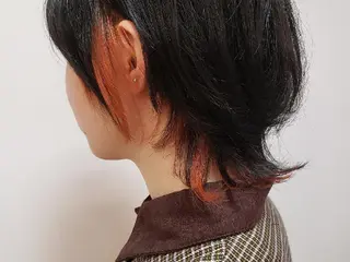 ショート カラー 堀内 翔のヘアスタイル