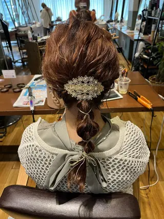 セミロング ヘアアレンジ ✿ すずかのヘアスタイル