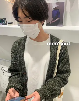 メンズ 顔周りレイヤー 🎀マリノのヘアスタイル