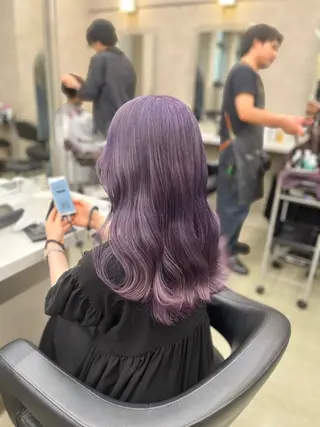 カラー 🥀韓流暖色ヘア 🥀yuzukiのヘアスタイル