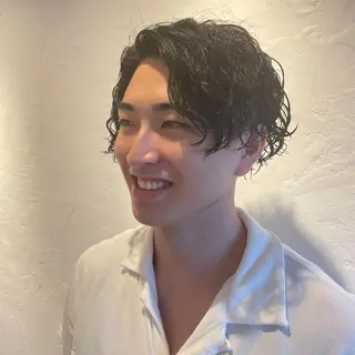 パーマ 蓮沼 今日子のヘアスタイル