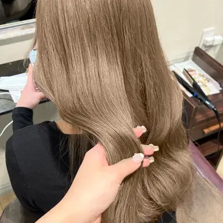 ロング カラー カラー/韓国レイヤー /ブリーチ/hinaのヘアスタイル
