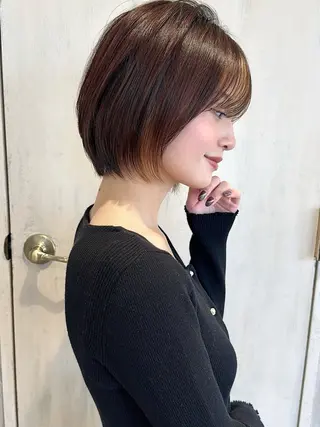 ショート カラー パーマ ショート、ボブの神✨ 峯朋也✂︎✨のヘアスタイル