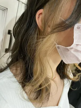 ミディアム カラー PANDOLA あゆり🦋のヘアスタイル