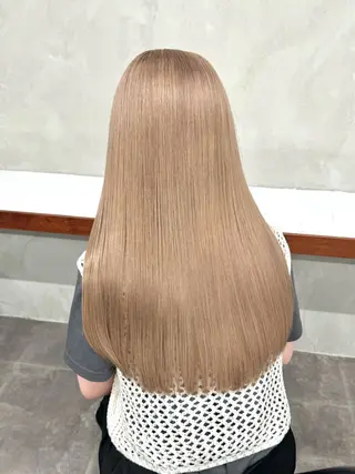 ロング カラー nico TOKYO 渋谷所属・ブリーチ　ハイトーン 特化🌈フジタハルキのヘアスタイル