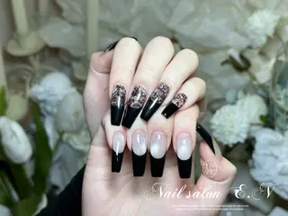 ネイル E.N🦋 長さ出し/持ち込みのネイルデザイン