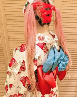 ショート カラー パーマ メンズ キッズ マツエク・マツパ sara 荒井店のヘアスタイル