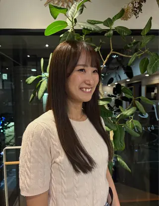 ロング Cloe 博多所属・misuzu/博多 /Cloe/モデルのヘアスタイル