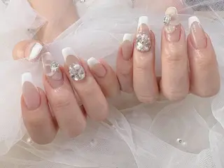 セミロング Nail  R💫 naoのネイルデザイン