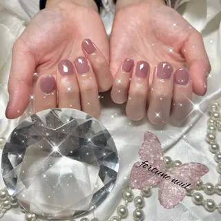 ネイル 1/21空✩.💜 Yuuna💜のネイルデザイン