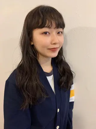 ロング パーマ 【pejite】 Hinanoのヘアスタイル