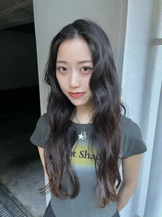 ロング 【艶髪カラー】 omiのヘアスタイル