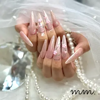 ネイル 🩷🩵mm.大宮 Riyo🧸🩵🩷のネイルデザイン