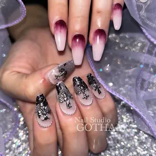 ネイル Nail Studio GOTHAM所属・高円寺駅からすぐ🌈 ネイルGOTHAMのネイルデザイン