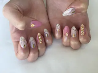 ネイル 💎🐰 saki. m 🐰💎のネイルデザイン