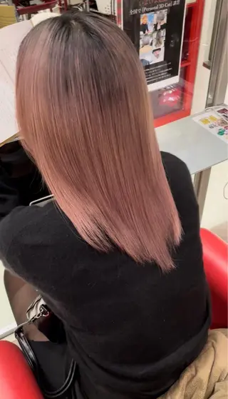 ミディアム カラー Merlyosaka 早川未来のヘアスタイル