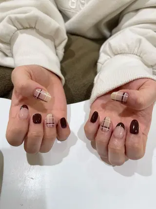 ネイル 🐶 🐾のネイルデザイン