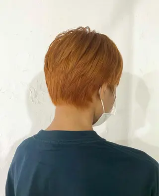 ショート カラー パーマ メンズ Aujuaソムリエ 🎨‎♡HARUのヘアスタイル