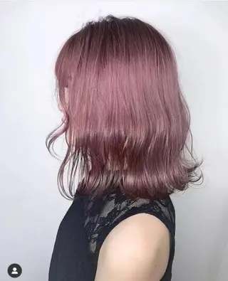 ミディアム カラー パーマ ヘアアレンジ メンズ キッズ ネイル マツエク・マツパ アイブロウ Eirデザイナーズ サロン茶屋町tomoのヘアスタイル
