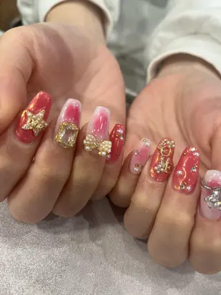 ネイル wooone所属・鶴橋wooone nail.rieのネイルデザイン