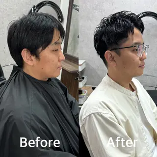 ショート パーマ メンズ 【池袋/スパイキー ショート】ⓝⓘⓜⓤのヘアスタイル