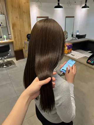 ロング カラー lomalia ayuのヘアスタイル