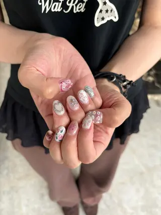 ネイル hinako /個性派ニュアンスのネイルデザイン