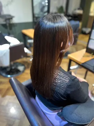 ロング カラー 大谷 力也のヘアスタイル