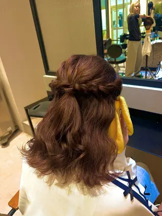 メンズ特化/ 透明感カラー/りなのヘアスタイル