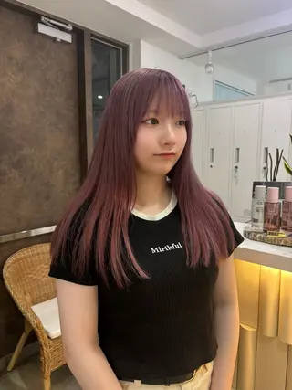 カラー AO所属・ボブ/ハイライト🦓 /harukaのヘアスタイル