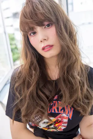 ロング カラー 似合わせカラー/艶 髪質改善/ヨシザキのヘアスタイル