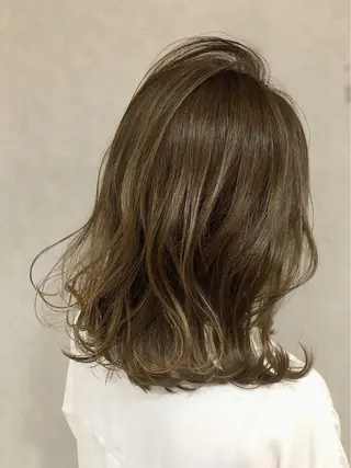 ミディアム カラー nubes所属・🌟高田 聖菜🌟のヘアスタイル