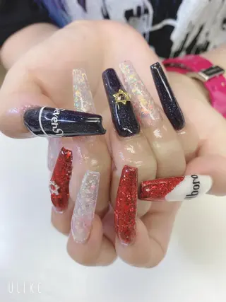 ロング JNA認定講師🌸 RIEのネイルデザイン