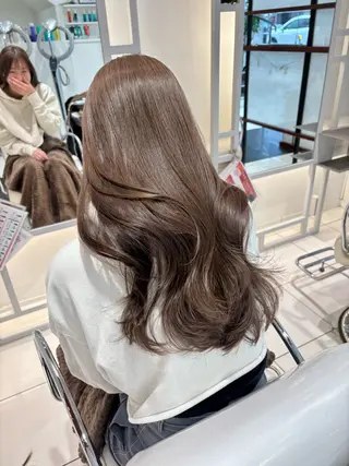ロング カラー BiBi    武田 あやのヘアスタイル