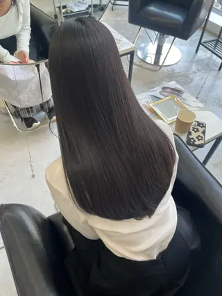 ロング MaisonHALU 梅木琉衣のヘアスタイル