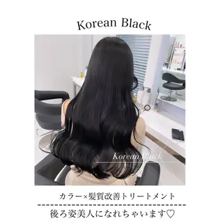 セミロング カラー ヘアアレンジ Ella所属・nana【艶髪】/ レイヤー/縮毛矯正のヘアスタイル