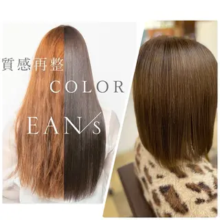 カラー BRAS ナカガワのヘアスタイル