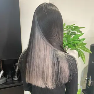 ロング カラー ブリーチカラー特化 碇　英朗のヘアスタイル