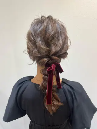 セミロング 京都着物レンタル　なごみの輪所属・京都着物レンタル なごみの輪のヘアスタイル