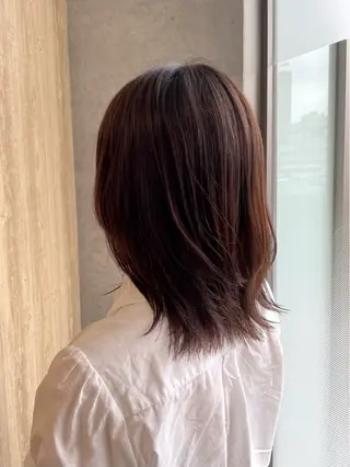 ミディアム 迫 京都のヘアスタイル