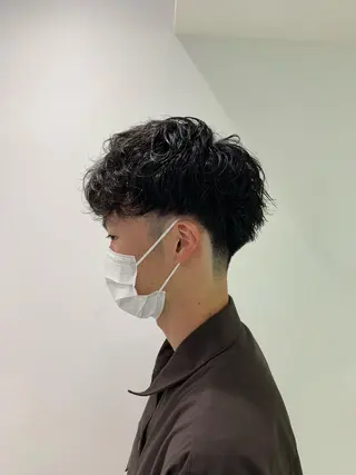 セミロング カラー パーマ ヘアアレンジ ネイル マツエク・マツパ 韓国風ベージュ🤎 赤みなし🌿横浜🤎のヘアスタイル