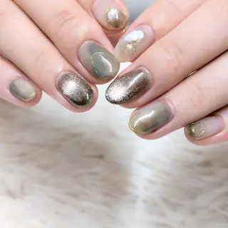 ネイル 會田 瑠衣のネイルデザイン